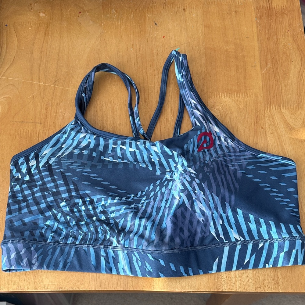 Peloton Zepheria Strappy Bra - Blue NWT